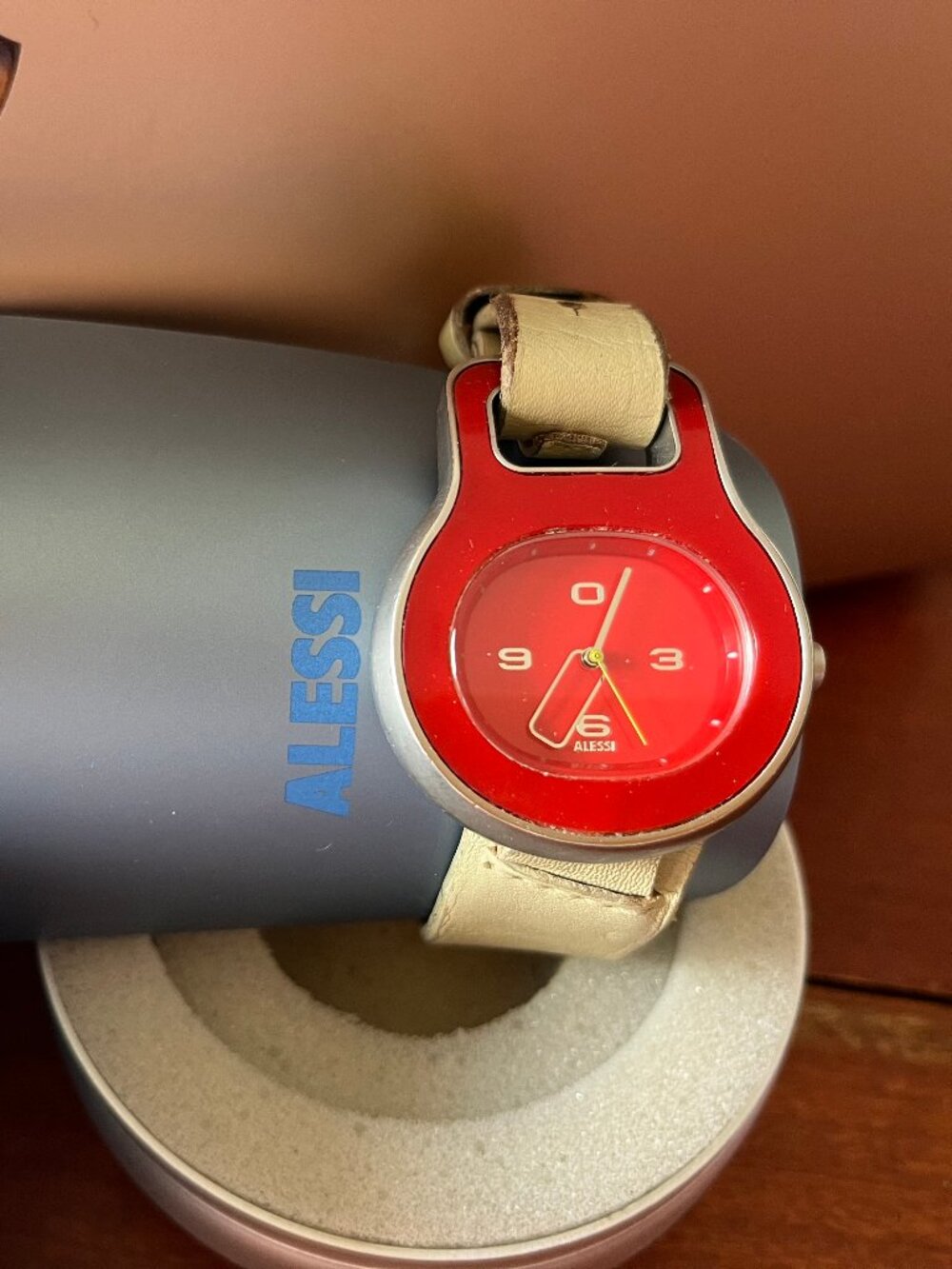 Vintage Alessi Watch - Original strap, case, Plus Bonus lanyard strap